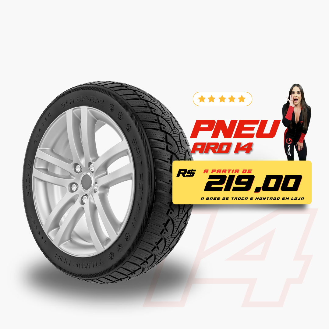 Pneu aro 14 em promoção em Belo Horizonte e região